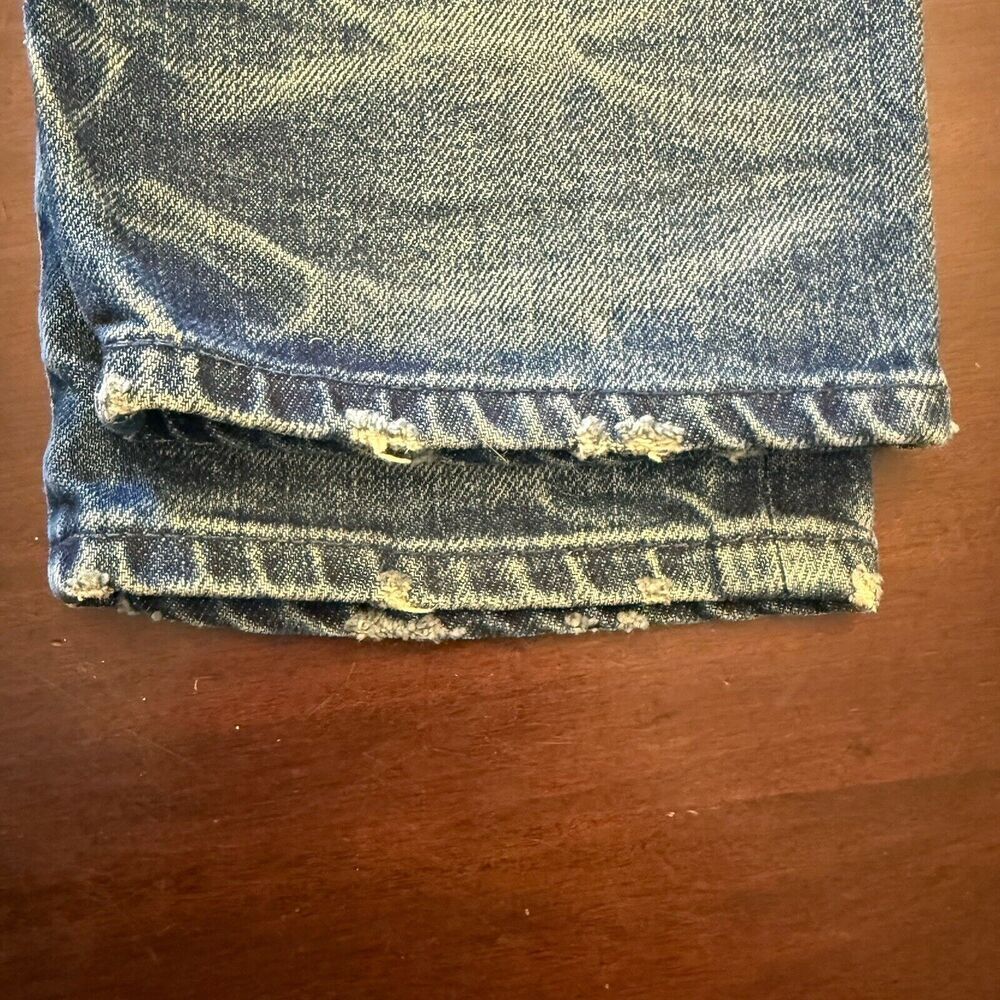 John Elliott Medium Wash Straight Jeans Button Fly Japan Size 31 Pockets - Picture 15 of 15